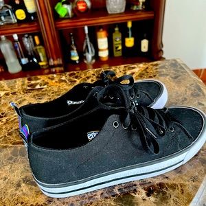 Roberto Cavalli black sneakers size 9